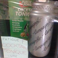 Cocktail tonique punch power et bidon campagnolo